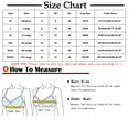 thumbnail image 2 of Hfnxid Bras for Women Plus Size 2026,Ladies Comfortable Breathable No Steel Ring Front Buckle Breastfeeding Bra Woman Underwear, 2 of 8