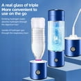 thumbnail image 1 of Hydrogen Portable Hydrogen Water Bottle Generator - Hydrogen Water Ionizer Machine with PEM and SPE Technology USB Rechargeable Hydrogen Water Generator for Home Office Travel, 1 of 7