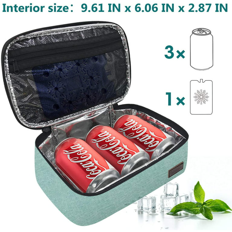 Gloppie Insulated Lunch Bag Women, Leakproof Lunch Cooler Bag Large Lunch Box Stylish Reusable Meal Prep Tote Bags for Work Office - Hol