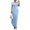 Blue, variant on CIENVNSTG Fashion Casual Solid-color Dress Party Dress Spring Summer Dress For Women