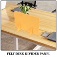 thumbnail image 3 of TEHAUX 2Ud Separadores De Para Oficina Y Aula Panel Divisor Portátil Color Amarillo, 3 of 6