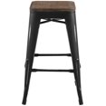 thumbnail image 3 of Modway Tabouret Promenade 26" en Métal Noir, 3 of 4