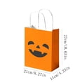 thumbnail image 3 of Halloween Candy Gift Bags,Pumpkin Style Kraft Paper Candy Goodie Bags with Handle,Perfect for Candy,Treats,and Party Favors, 3 of 5