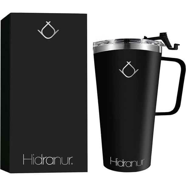 Termo Hidranur Acero Inoxidable 16 Oz (Negro) Hidranur Termo acero inoxidable
