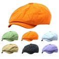thumbnail image 5 of VISALY Gatsby hat Mens Hats and Caps | Mens Caps and Hats Womens Hats Baseball Caps Cotton Hat Men's and Women's Beret Womens Baseball Hats Womens Beach Hats Womens Derby Hats 2025 | 1 Pack, 5 of 5