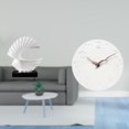 thumbnail image 2 of Escultura de ola, estatua abstracta moderna, reloj de pared, adorno de resina, centro de mesa artesanal, tablero de fibra de densidad media, adecuado, 2 of 8