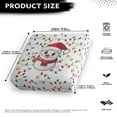 thumbnail image 4 of ZUXONGSY Christmas Sofa Cushion Cover Snowman Couch Cushion Protector Covers Easy to Install Furniture Protection Cover Individual Sofa Cushion Cover Xmas Soft Seat Decor 25x27.5x9 in, 4 of 5