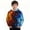 1-Blue869, variant on Byoo Big Boy's 3D Print Pullover Top Long Sleeve Hooded Fire Flame Hoodie Lightweight Trendy Casual Daily Wear Sweatshirt