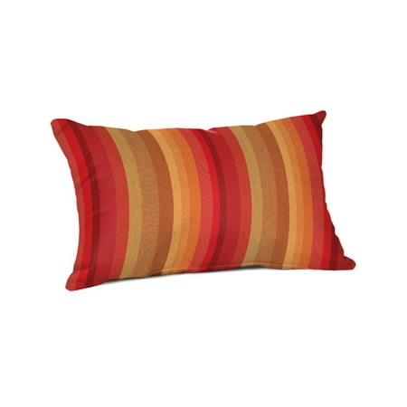 Sunbrella Pillow Covers - Sunbrella Rectangle 20 x 13 in. Throw Pillow - Astoria Sunset