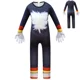 thumbnail image 4 of Conjunto de mono con guantes y gorro de dibujos animados de Sonic Shadow para niños y niñas, disfraz de Cosplay de Navidad y Halloween, 4 of 5