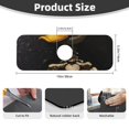 thumbnail image 2 of Kdxio Duck Bones Pattern Non-Slip Diatom Mud Faucet Drain Pad,Self Absorbent Mat for Kitchen Sink for Variety Kitchen & Bathroom Countertops, 2 of 7