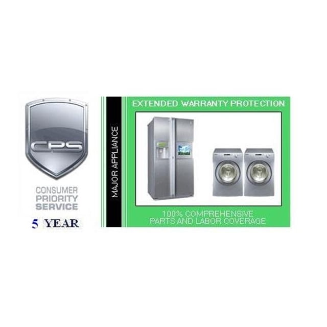 Consumer Priority Service LGAP5500 5 Year Major Appliance under $500.00- INHOME
