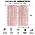 thumbnail image 2 of Blackout Kids Curtains,Pink Cartoon Unicorn Star Pattern Childrens Insulated Curtains Set Of 2,Bedroom Essentials,Toddler Room Decor 42"x84", 2 of 5