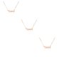 thumbnail image 3 of Collar de zodiaco Minnieouse Tauro oro rosa, 3 of 6