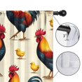 thumbnail image 4 of Blackout Kids Curtains,Roosters and Chicks Childrens Insulated Curtains Set Of 2,Bedroom Essentials,Toddler Room Decor 42x84in(106x213cm), 4 of 4