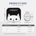 thumbnail image 3 of Balery 2 Piece Cat Meow Car Windshield Sun Shade|Foldable Front Windshield Shade for Car Front Window for Most Sedans SUV Truck-Large, 3 of 7