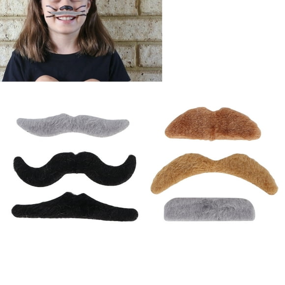 Bigote de Fiesta, CREACIÓN DE ATMÓSFERA DRENTERDIDA BANTES FALSOS Realistas para Hombres para Hombres para Niños Para Halloween para Fiesta Temática para Mujeres para adultos
