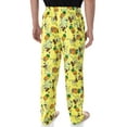 thumbnail image 2 of SpongeBob SquarePants Men's Pineapple House Adult Loungewear Sleep Pajama Pants, 2 of 5
