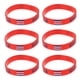 thumbnail image 2 of Pulsera deportiva de moda de pulsera de silicona de 6 piezas (Costa Rica), 2 of 5