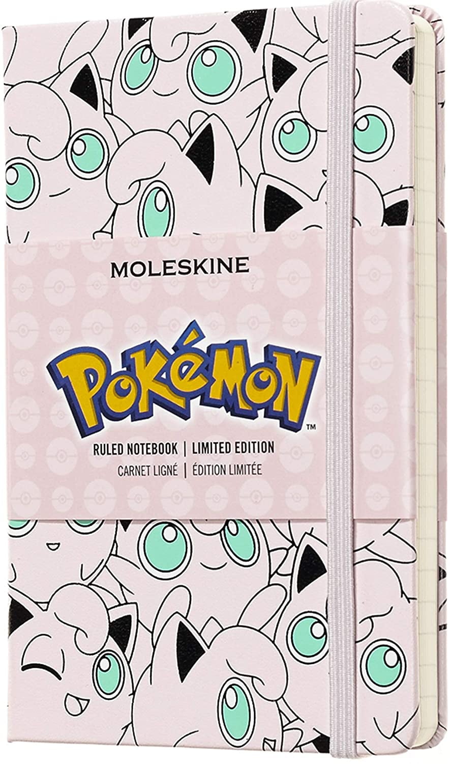 Moleskine Limited Edition Pokémon Notebook Large Hard Cover 5 x 8.25 Ruled/Lined 