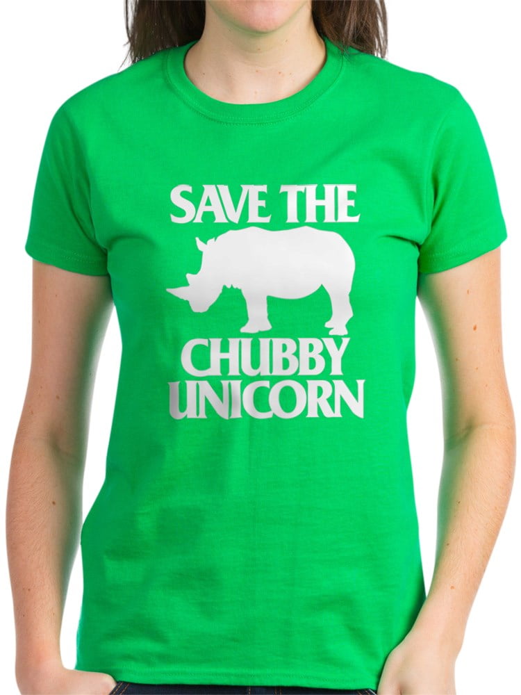 CafePress Save The Chubby Unicorn Baseball Shirt 