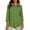 Green Sweatshirts, variant on 3/4 Length Sleeve Sweatshirts for Women Trendy Snap Collar Pullover Thin Fleece Lined Tops Casual Everyday Sweatshirt Blue XXL