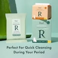 thumbnail image 6 of (Pack Of 12) Rael Wipes Feminine Natural Cleansing 10 Each, 6 of 6