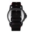 thumbnail image 2 of Monarch Automatic Domed Sapphire Crystal Leather-Band Watch - Black, 2 of 3