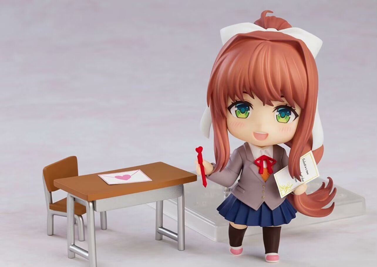Nendoroid 1817# Doki Doki Literature Club Monica face-changing movable anime figure model doll