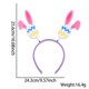 thumbnail image 2 of Pisexur Belleza Maquillaje Diadema de Pascua, huevos de Pascua, conejito, zanahoria, pollo, aro para el pelo, bandas para el pelo, diadema para el día de Pascua, accesoriospara mujeres y hombres, 2 of 5