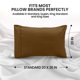 thumbnail image 2 of Funda de almohada Utopia Bedding, paquete de 2 unidades, microfibra suave, 51 x 66 cm, 2 of 8