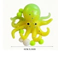 thumbnail image 3 of STPToys Octopus Shaped Stress Relief Gadget, Glitter Soft Slow Rebound Sensory Hand Squeezable Octopus Figurines, Classroom Rewards and Daily Reward Supplies - Yellow, 3 of 6
