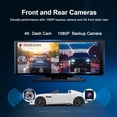 thumbnail image 4 of Cámara de salpicadero portátil CarPlay Screen Luzeterna 4K inalámbrica de 9.3 pulgadas, 4 of 9