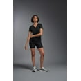 thumbnail image 2 of Expert Brand USA-Made Women's Oxymesh™ Athletic V Neck T-Shirt, Black, XL, 2 of 6