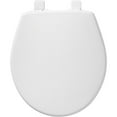 thumbnail image 2 of BEMIS 730SL 000 Toilet Seat, With Cover, Plastic, Round, White, 2 of 2