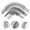 thumbnail image 1 of HINTRMENT Cheminée en Métal Durable Poêle Échappement Coude Acier Inoxydable Lot de 1, 1 of 6