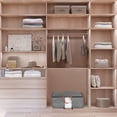 thumbnail image 5 of Unique Bargains 1 Pack Clothes Storage Storage Bags Grey 27.5*12*19.5in, 5 of 7