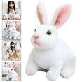 thumbnail image 4 of Interesting Stuffed Rabbit Adorable Stuffed Animal Comfortable Plush Toy Children Supply, 4 of 8