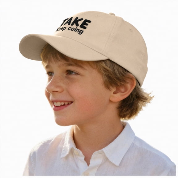 CAUYDY Baby Baseball Cap Toddler Baseball Hat Infant Ball Cap Newborn Hats Boys Girls Toddler Snapback Hat 3T 4T 5T 6T Kids Trucker Hats (Sizes 3-8 Years,L04-Beige)