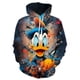 thumbnail image 2 of Sudadera con capucha para hombre y mujer con estampado 3D de la serie de animación del pato Donald de otoño de 2024, jerséis de moda de moda, los más vendidos más recientes, 2 of 5