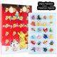 thumbnail image 1 of Figuras de acción de Pokémon para niños, juego de 24 piezas, calendario de adviento de Halloween, regalo Kawaii, Pikachu, modelo de PVC, 1 of 4
