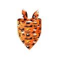 thumbnail image 2 of 4 Patterns Halloween Dog Bandana Single Pack Pet Bib,Colorful Triangle Scarf Double Sided Large Size Pet Bandana for Medium Large Dogs Cats,Halloween Party Costume Decor Fall Decor, 2 of 8