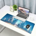 thumbnail image 6 of GOSMITH Beautiful Blue Sky Cool Desk Pad for Keyboard and Mouse 31.5x11.8 in, 6 of 6