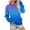 AA-Blue, variant on Gytharion Women's Crew Neck Sweatshirts Fashion Dot Printed Casual Long Sleeve Pullover Tops Fall Loose Comfortable Front Pocket Sweatshirts for Women