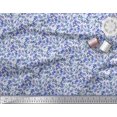 thumbnail image 2 of Soimoi Silk Fabric Watercolor Flower Shirting Printed Fabric 1 Yard 42 Inch Wide, 2 of 3