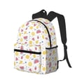 thumbnail image 2 of Daiia Watermelon And Lemon School Backpack for Men Women, Unisex Large Waterproof Bookbag Schoolbag Casual Daypack for High School/College/Teens/Travel/Work Black, 2 of 8