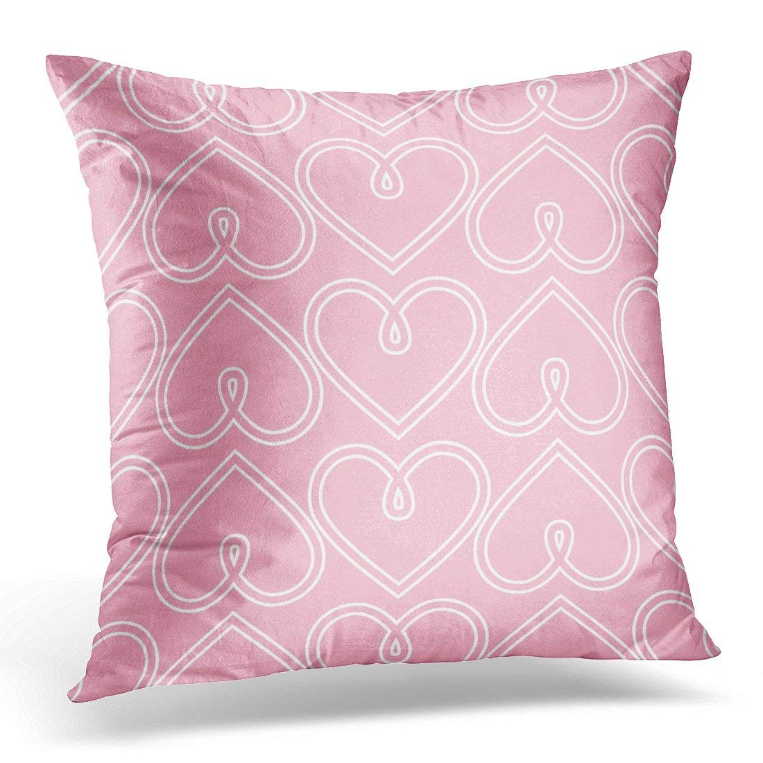 ARHOME Love Happy Valentine's Day Pink Heart Pattern Abstract Loop Cute