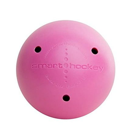 NEW Smart Hockey Stick Handling Off Ice Training Ball Official Puck Weight (Pink), Mini Smart Hockey Balls also available (agility training) By (Best Off Ice Hockey Training)