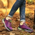 thumbnail image 6 of Tawop Women Shoes Women Shoes Slip Resistant Waterproof Sneaker Purple Size 8.5, 6 of 9