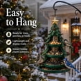 thumbnail image 3 of Christmas Bird Feeder Collection, Christmas Hanging Bird Feeder for Outside, Outdoor 5‑Style Wild Bird Feeder, Yard Porch Backyard Holiday Decor, Perfect Gift for Gardeners E, 3 of 6